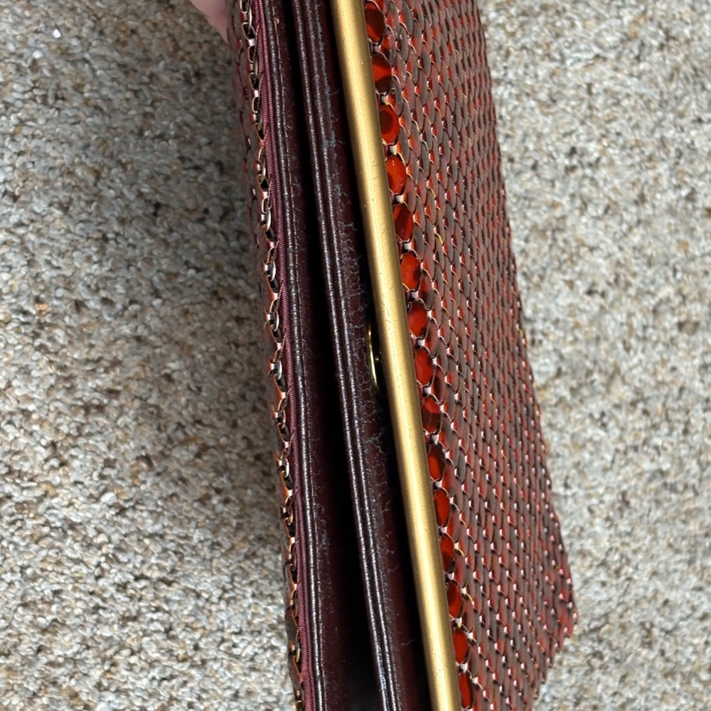 Vintage Whiting & Davis mesh clutch - Picture 10 of 13